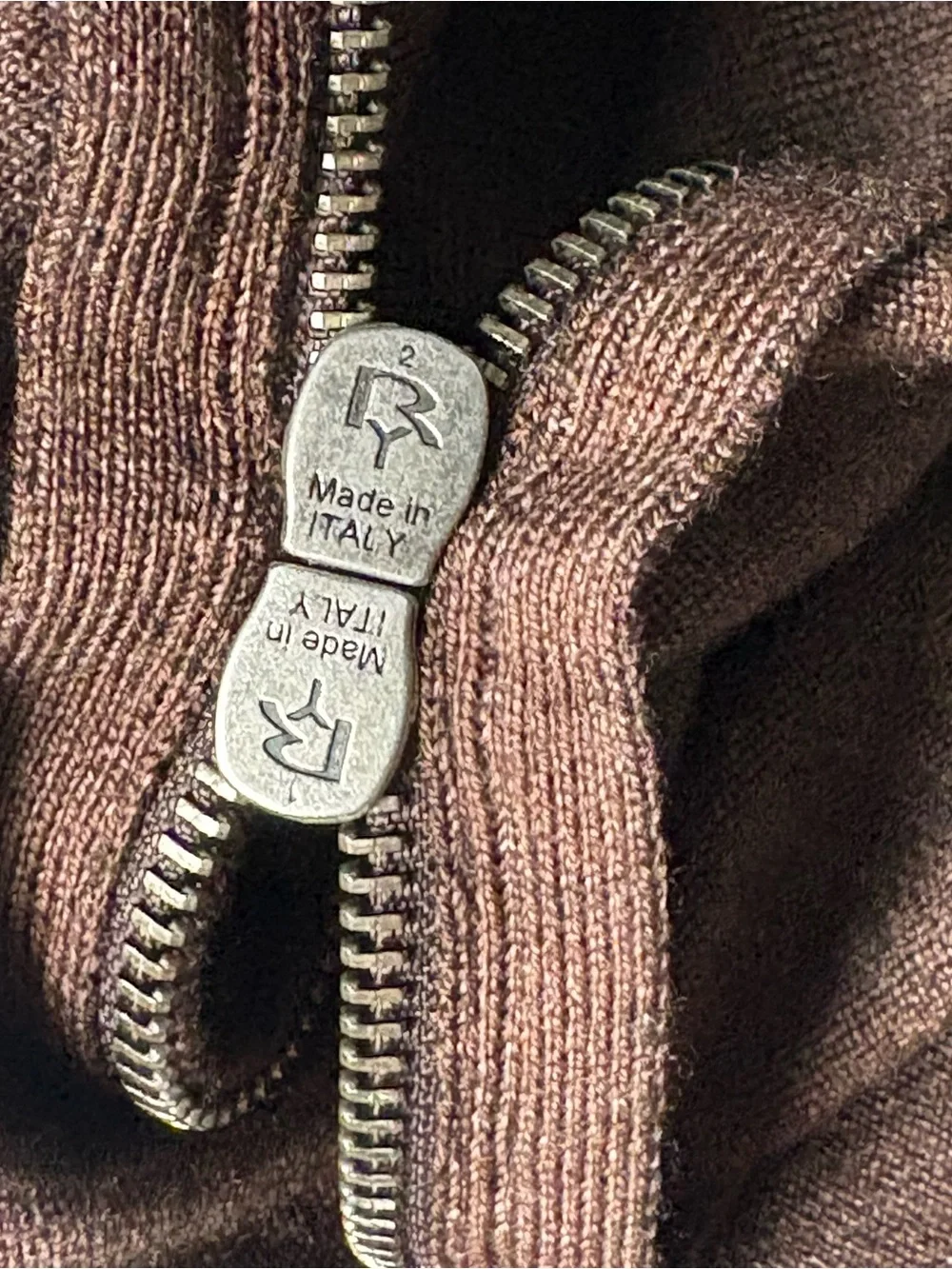 Pringle of Scotland Men's Fine Knit Zip-Up Sweater (missing tags)